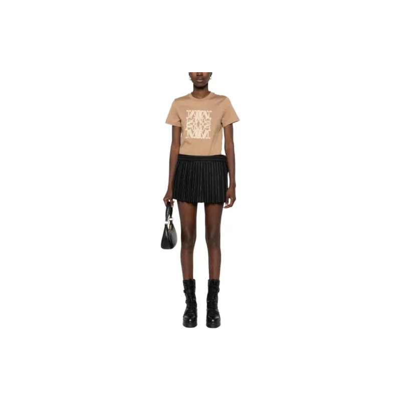 MaxMara Crewneck Short Sleeved T Shirt-2