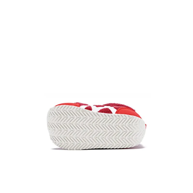 Asics Corsair Slip Resistant, Abrasion Resistant, Breathable Low Top Toddler Shoes Red Infant And Toddler-4