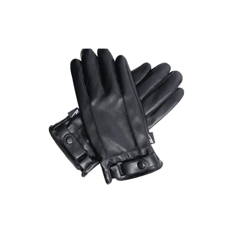 Warrior PU Leather Knit Gloves Unisex-1