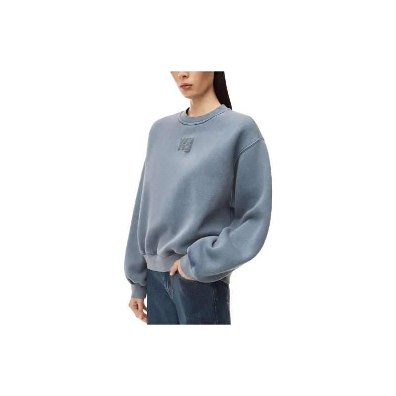 Alexander Wang Sweatshirt Women's Gray Blue-4