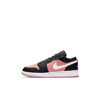 Jordan 1 Low Black Pink Quartz GS