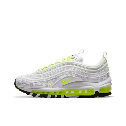 Nike Air Max 97 Just Do It White Volt GS