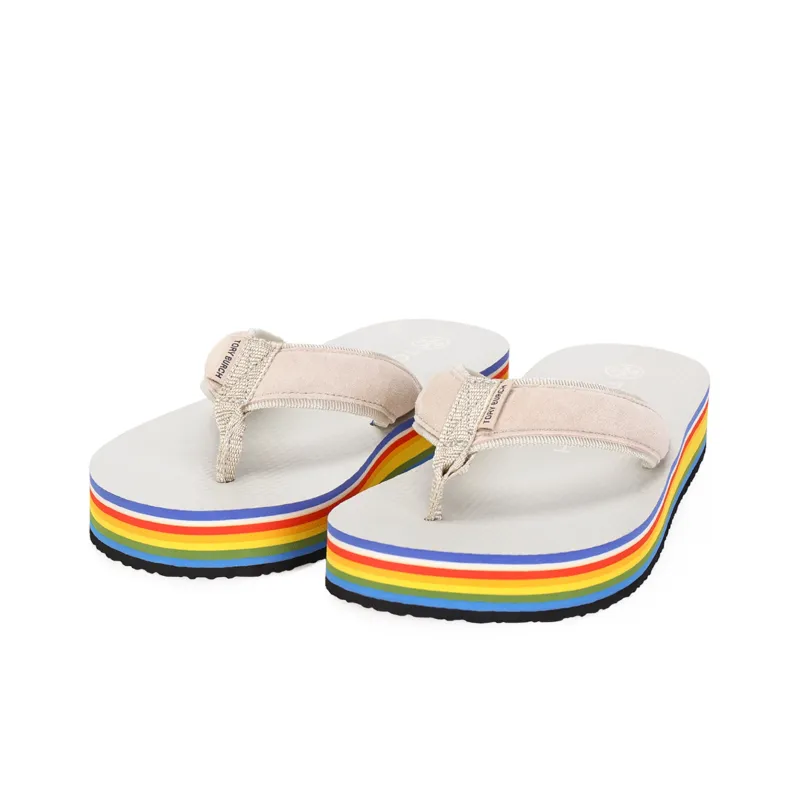 TORY BURCH Slip Resistant Flip Flops Women's Natural-1