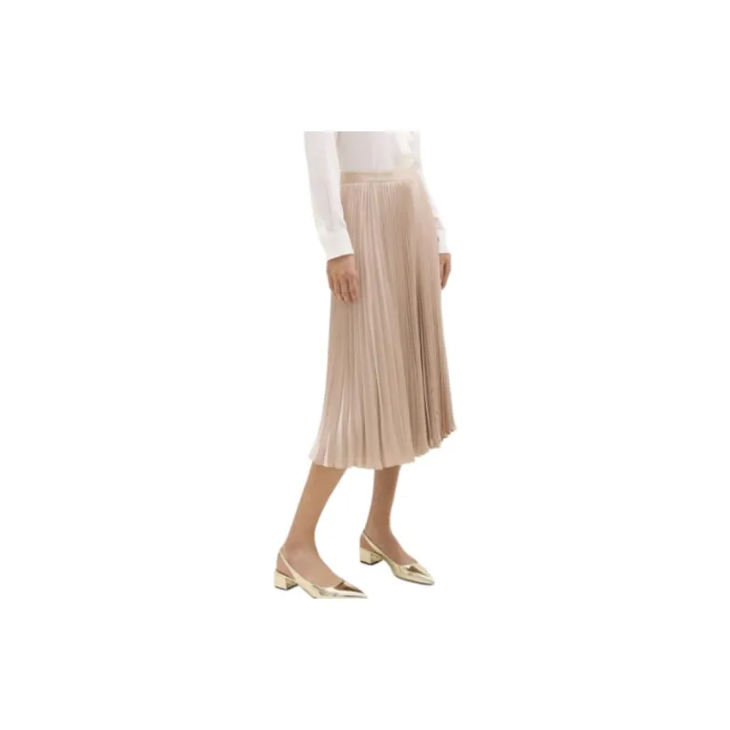 THEORY Casual Long Skirts Women's Soft Gold-4