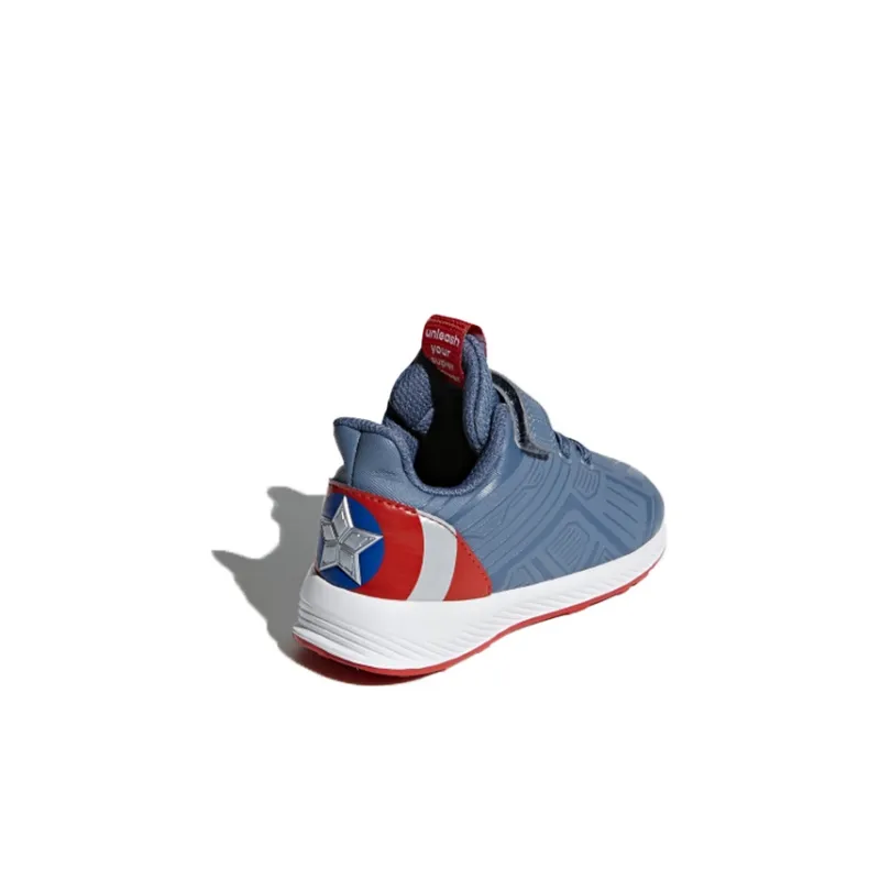 Adidas Rapida Run Avengers I Breathable Low-Top Toddler Shoes Blue Red Infant And Toddler-3