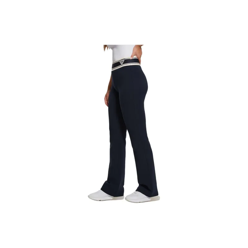 GUESS Eco Ann Scuba Long Pants Casual Pants Women's Marine Blue-3