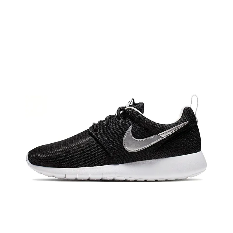 Nike Roshe One Black Metallic Silver GS-0