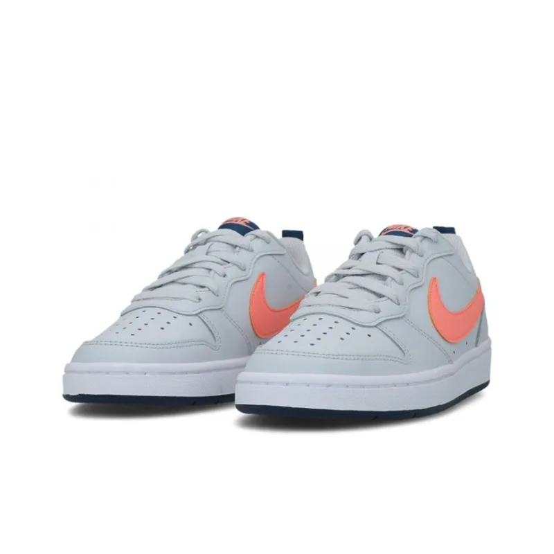 Nike Court Borough Low 2 'Grey Pink' GS-2
