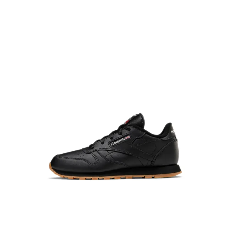 Reebok Reebok Classic  Classic Leather Little Kid 'Black Gum'-0