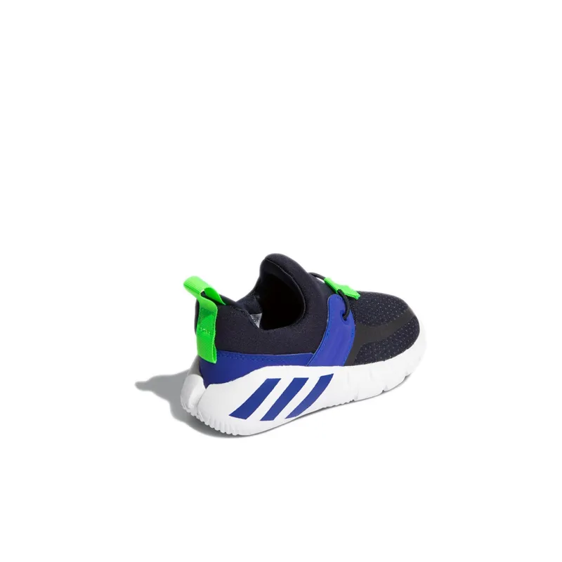 Adidas Rapidazen I Abrasion Resistant Breathable Low Top Toddler Shoes Deep Navy Blue Infant And Toddler-3