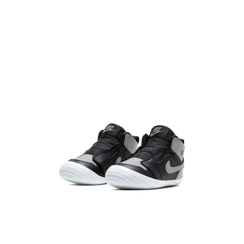 Jordan 1 Crib Bootie Black Medium Grey I-2