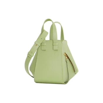 LOEWE Hammock Calfskin Shoulder Bag Crossbody Bag Handbag Women's Light Pear