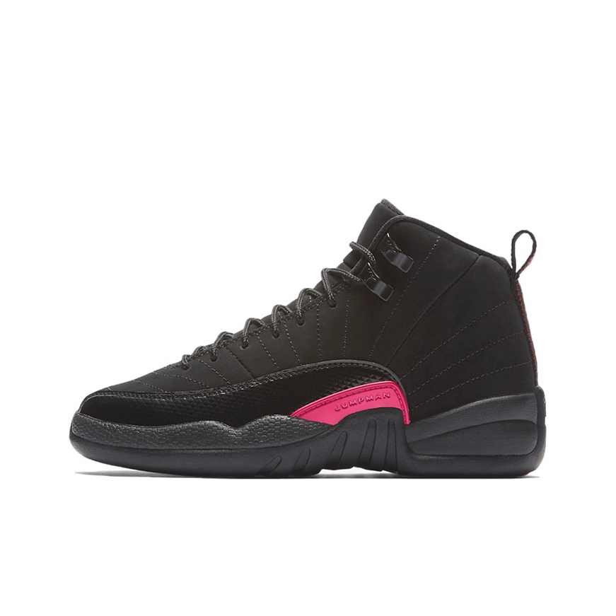 Jordan black retro 12 on sale