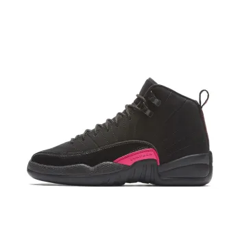 Jordan 12 Retro Black Rush Pink GS