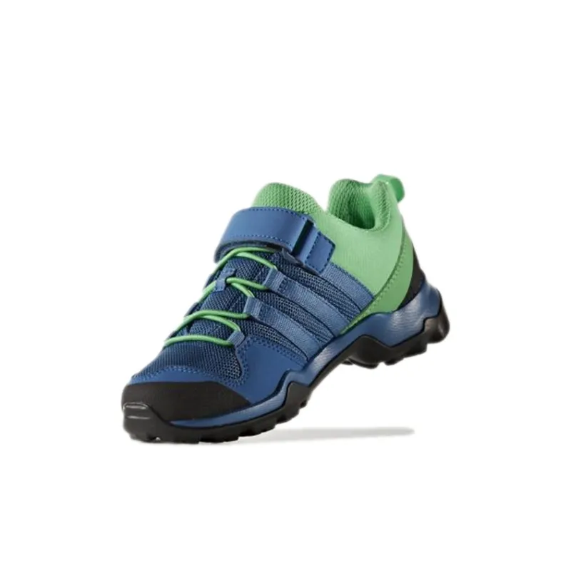 Adidas Terrex Ax2r K Abrasion Resistant Slip Resistant Low Top Kids' Outdoor Shoes Blue Kids'-2