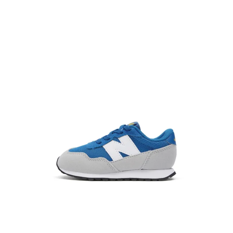 New Balance NB 237 Slip Resistant, Abrasion Resistant, Breathable Low Top Toddler Shoes Blue Gray Infant And Toddler-0