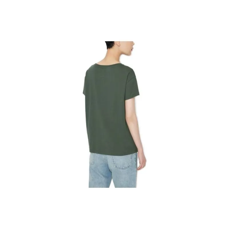EMPORIO ARMANI T-Shirts Women's Green-3