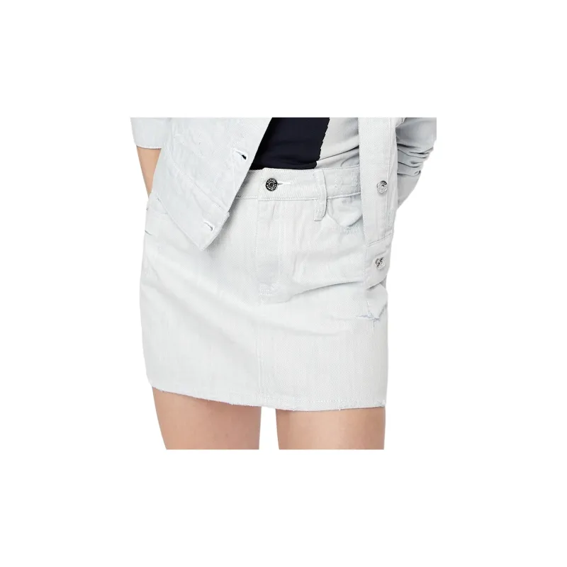 ARMANI EXCHANGE Denim Short Skirts Women's Denim Blue-1