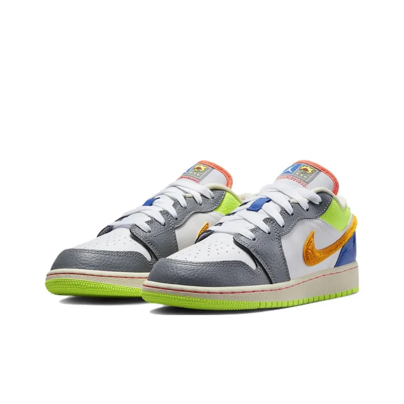 JORDAN Air JORDAN 1 Kids' Basketball Shoes Unisex-3