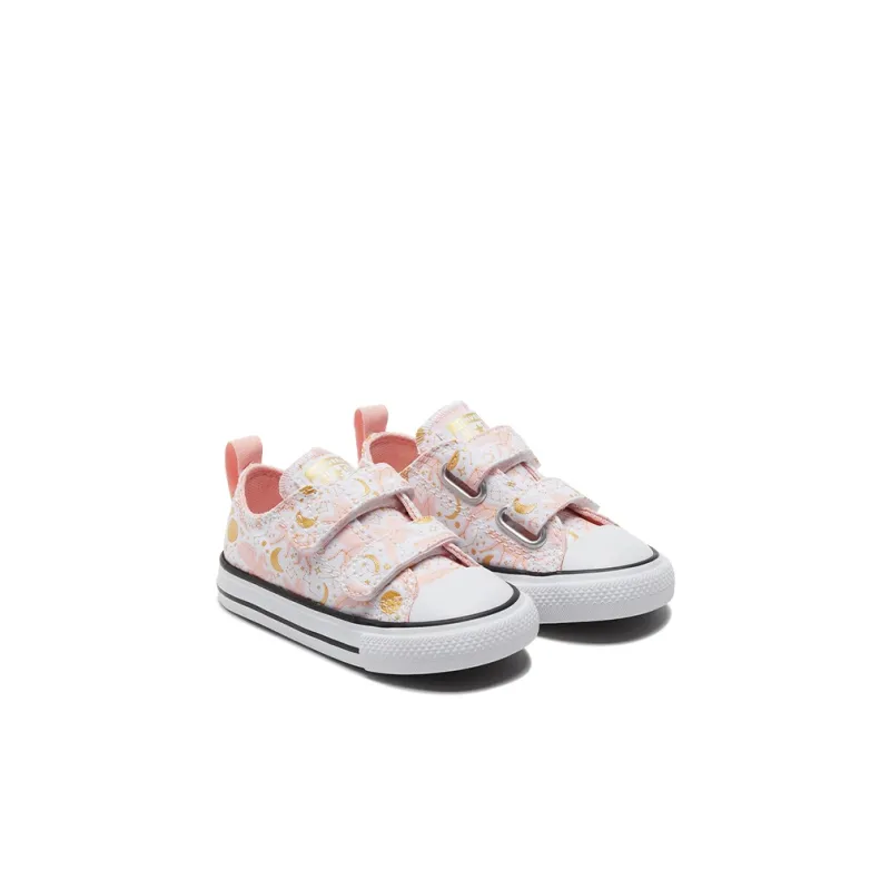 Converse Chuck Taylor All Star 2V Anti Slip Wear Resistant Low Top Toddler Shoes Pink White Infant And Toddler-2