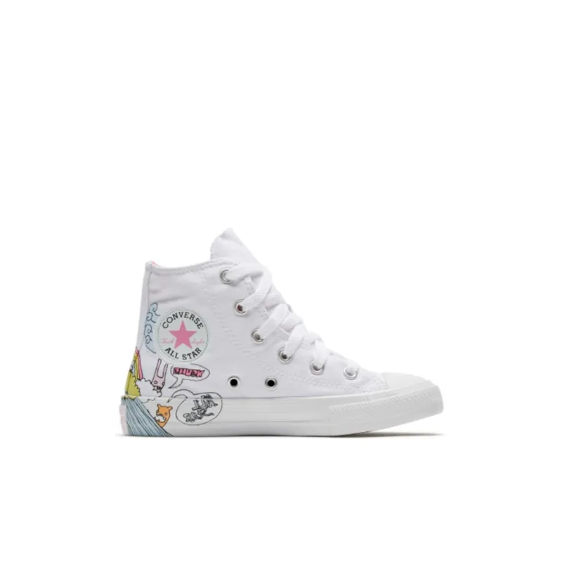 Converse All Star High Top Kids Canvas Shoes Children Aged 3 7 Years Old-1