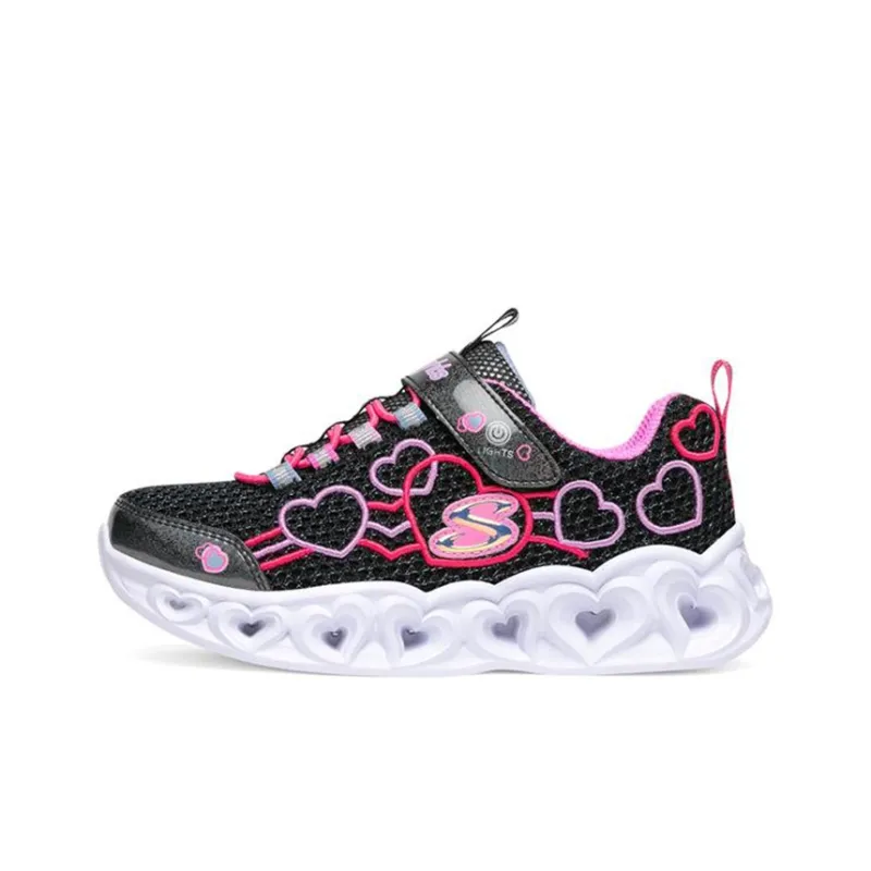 Skechers Heart Lights Kids' Running Shoes Grade School-0