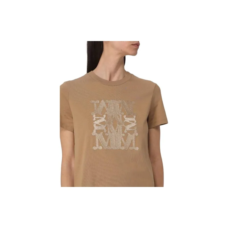 MaxMara Crewneck Short Sleeved T Shirt-4