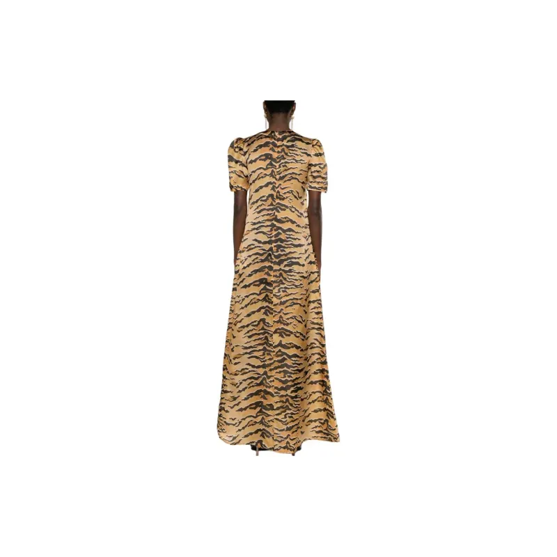 Zimmermann Matchmaker Short Sleeve Maxi Dress-2