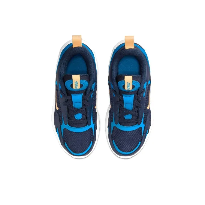 Nike Air Max Bolt Low Top Kids Lifestyle Shoes Blue Apricot Children Aged 3 7 Years Old-3
