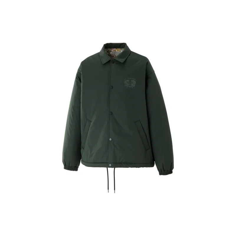 Onitsuka Tiger COACH JACKET Jackets & Coats Unisex Army Green-1