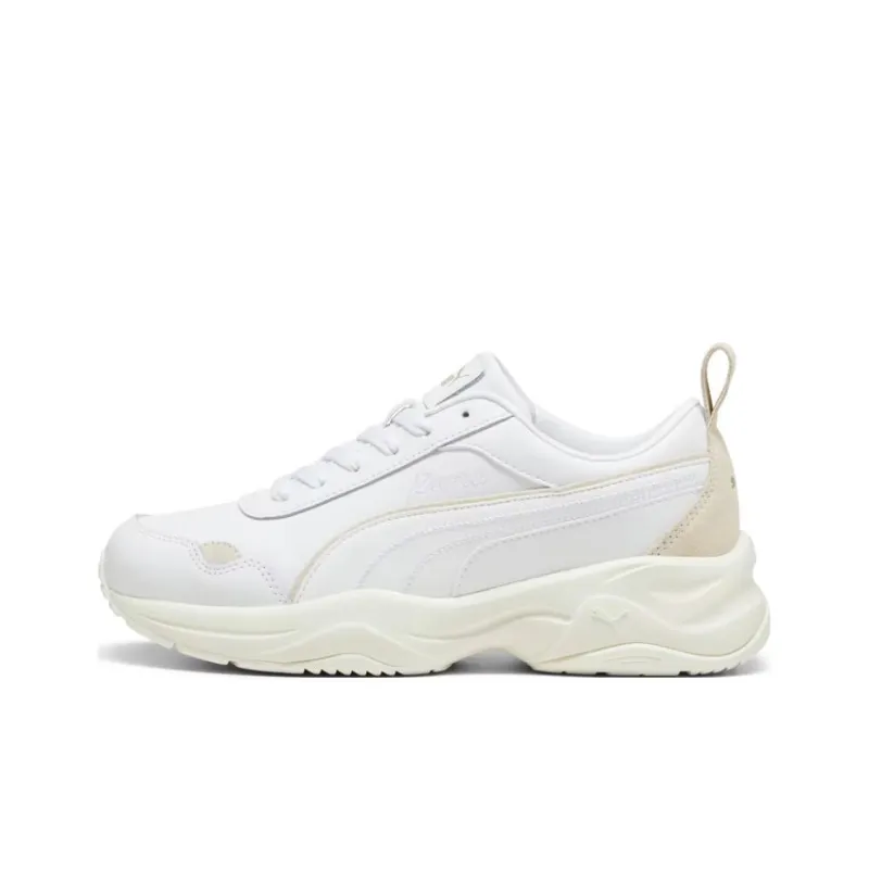 PUMA Wear resistant And Lightweight Low Top Running Shoes Women's White-0