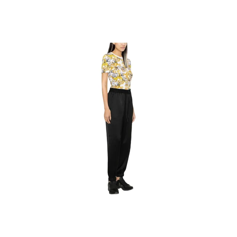 Y 3 Knitted Sweatpants Women's Black-3