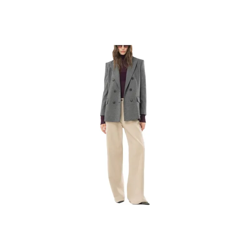 PINKO Dolcevita In Maglia A Costine Sweater Women's Purple-3