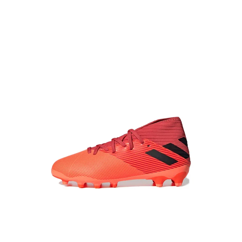 Adidas Nemeziz 19.3 Mg J Anti Slip Wear Resistant Low Top Kids' Soccer Shoes Orange Kids'-0