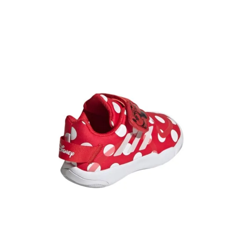 Disney x Adidas Activeplay Minnie I Breathable Low Top Toddler Shoes Red White Infant And Toddler-3