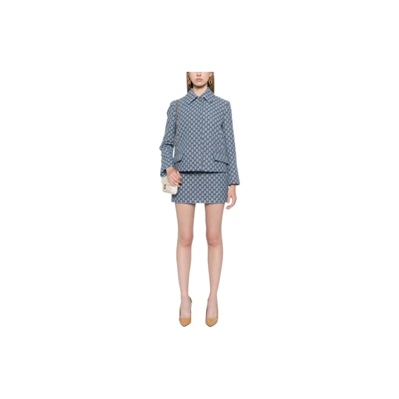 GUCCI Gg Shadow Bouclé Jacket-1