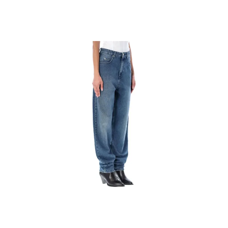 ISABEL MARANT ETOILE High Rise Jeans-3
