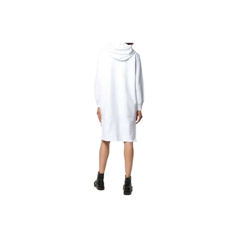 DIESEL Long-Sleeved Dresses Women's White-2