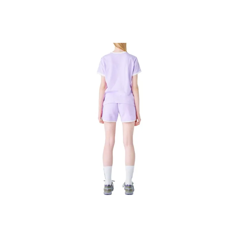 FILA Casual Shorts Women's Light Purple-3