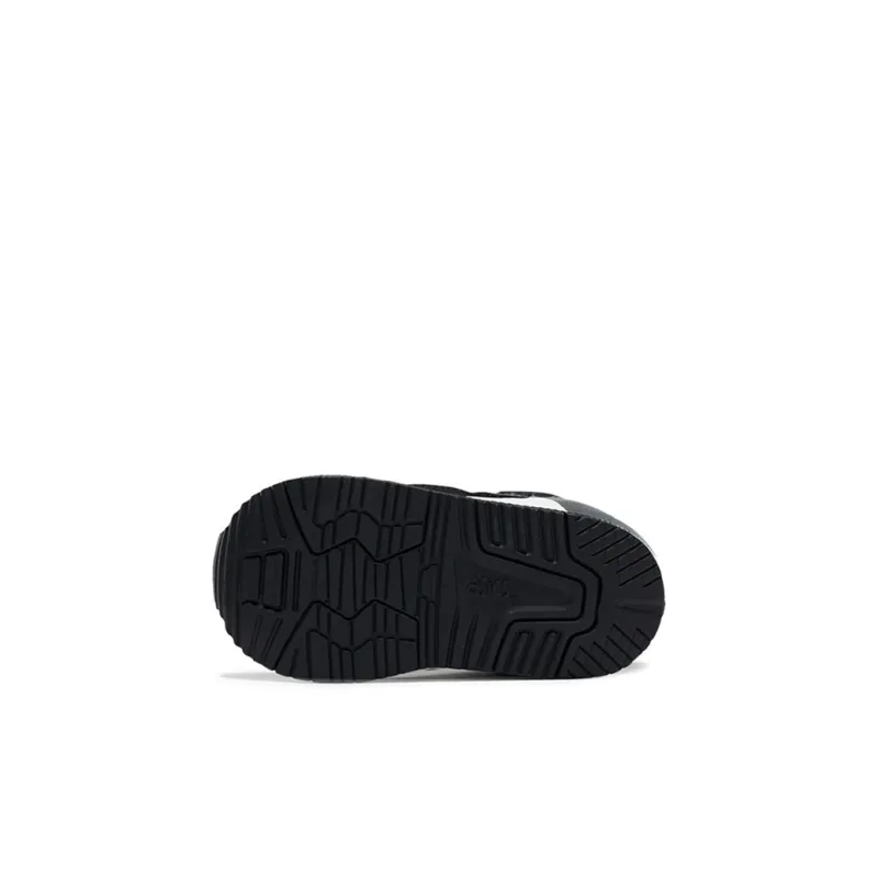 Asics Gel Lyte 3 Abrasion Resistant Low Top Training Shoes Black Gray Infant And Toddler-4