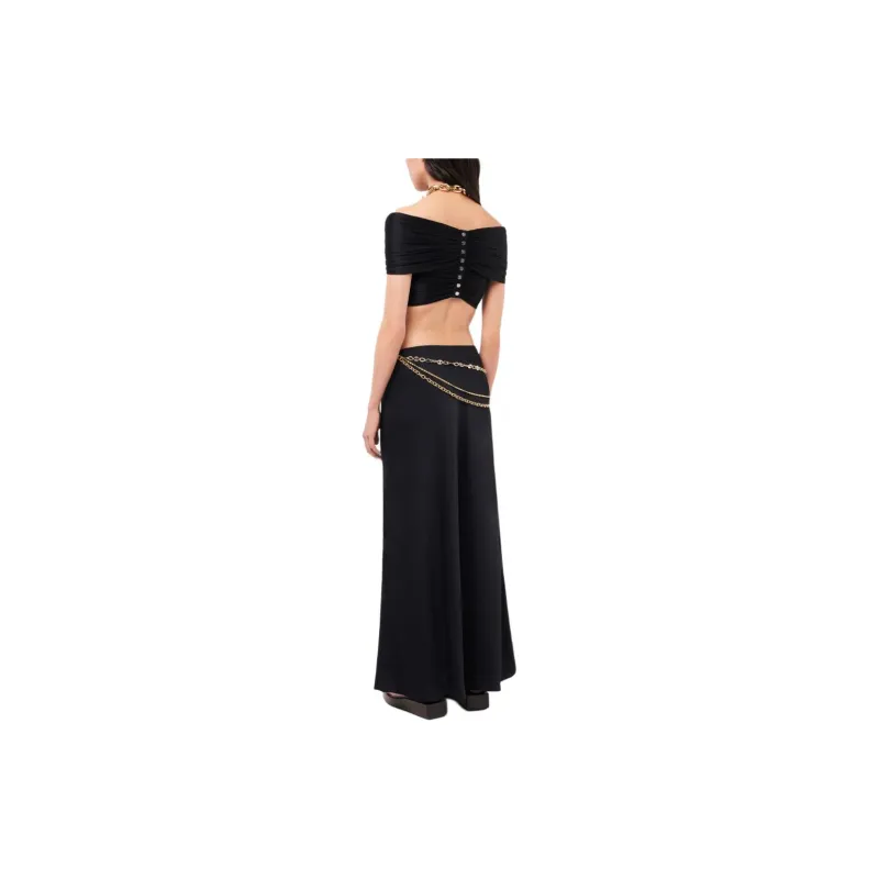 Paco Rabanne Bow Detailed Cropped Top-3