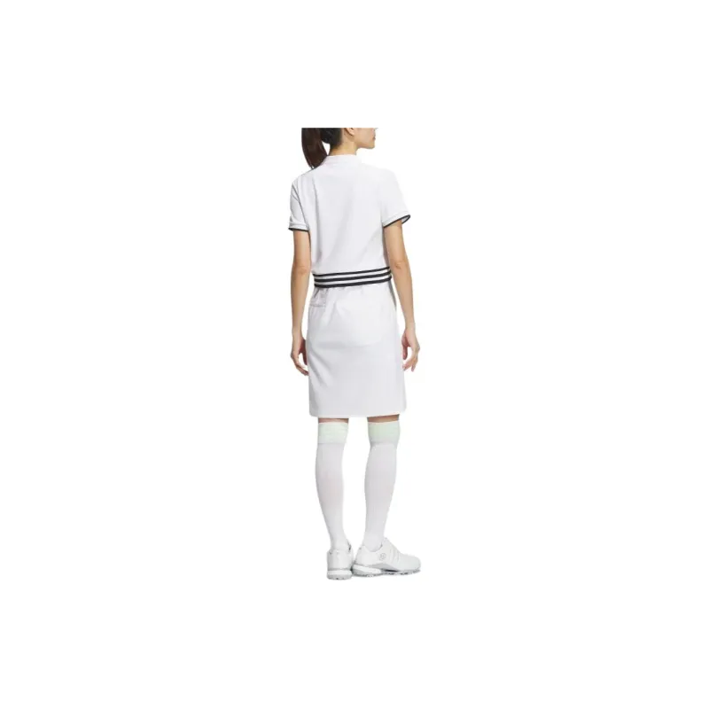Adidas Short Sleeved Dresses Women's White-5