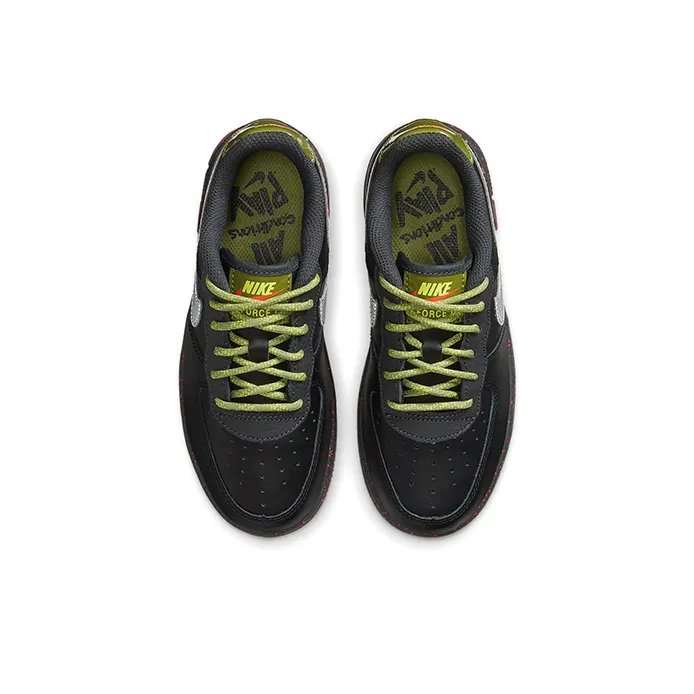 Nike Air Force 1 Low Black Asparagus PS-3