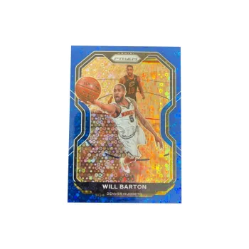 PANINI 2020 21 PRIZM Nuggets Will Barton Blue Bubbles Refractor/175 Player Card Product Access Sports Cards 1 Pc