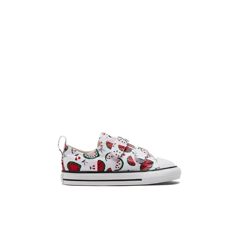 Converse Chuck Taylor All Star 2V Anti-Slip Wear-Resistant Low-Top Toddler Shoes White Infant And Toddler-1