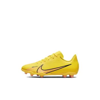 Nike Jr. Mercurial Vapor 15 Low Top Kids' Soccer Shoes Yellow Pink Kids'