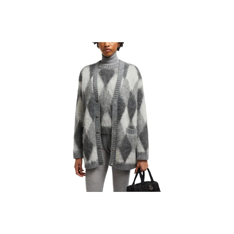 Moncler Diamond pattern Cardigan-2