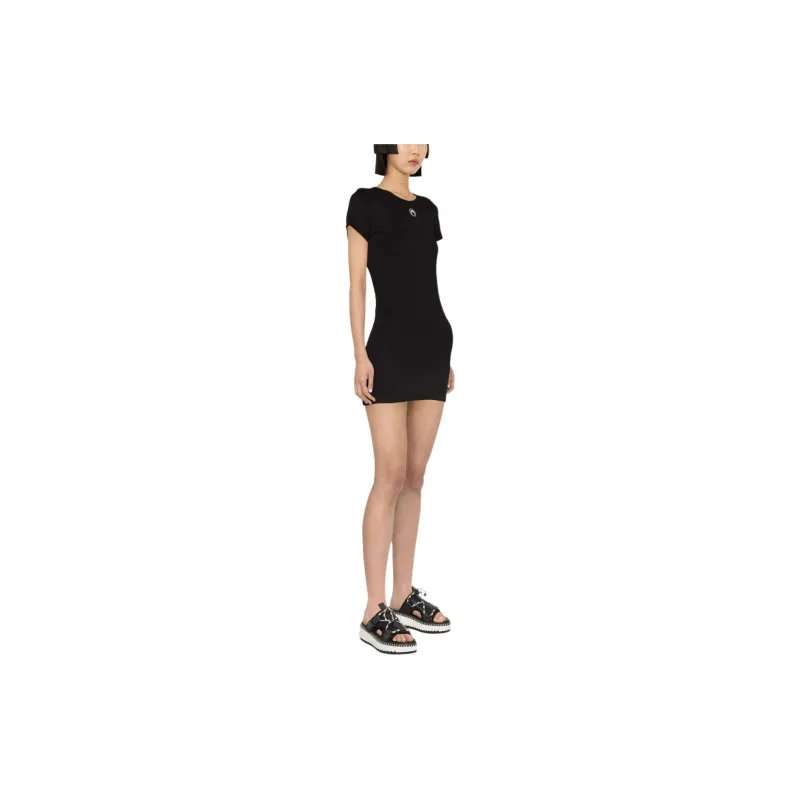 Marine Serre Organic cotton T shirt Dress-3