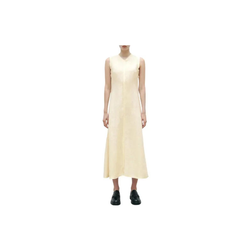 ZARA Sleeveless Dress Women's Xiangzi Blue-2