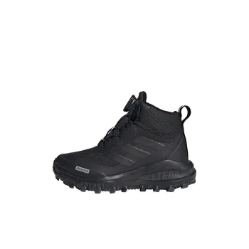 Adidas Fortarun Boa Atr Btw K Anti Slip Wear Resistant Mid Top Kids' Outdoor Shoes Black Kids'